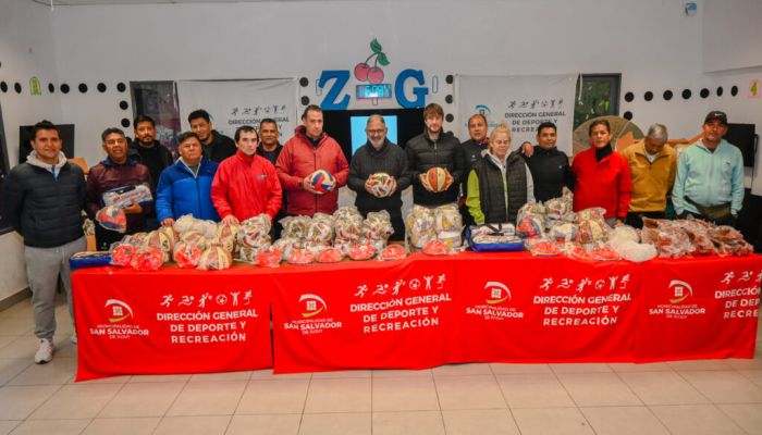 San Salvador de Jujuy suma materiales deportivos para sus centros municipales