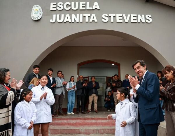 Con fondos del PROMACE, se inauguró la refacción y ampliación de la Escuela Juanita Stevens