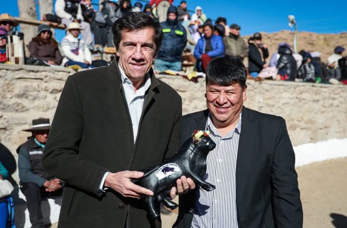 Casabindo: Sadir participó de la tradicional celebración de la Virgen de la Asunción y el Toreo de la Vincha