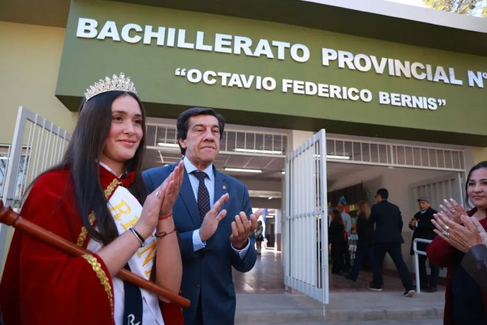 Sadir inauguró la ampliación y refacción integral del Bachillerato N°…