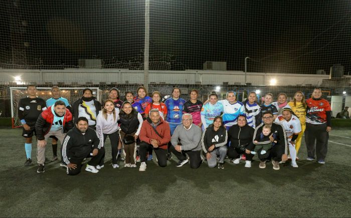 San Pedro puso en marcha la primera Liga Municipal de Mamis Fútbol