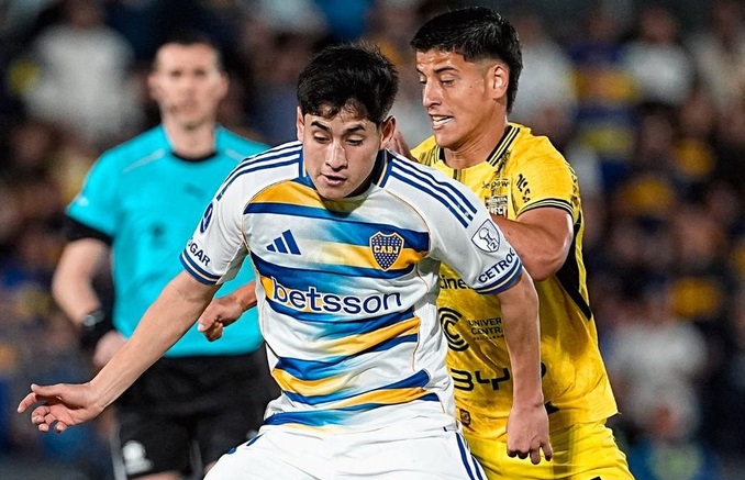 Boca goleó a Recoleta y se metió en los cuartos de final de la Sudamericana