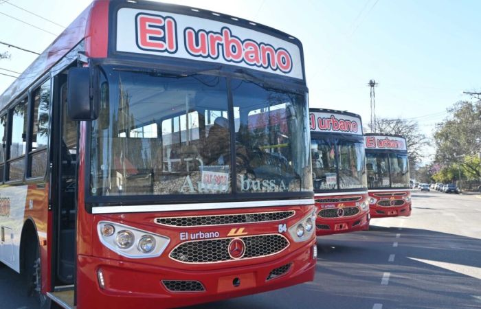 El Urbano incorporó tres unidades 0 km para reforzar el…