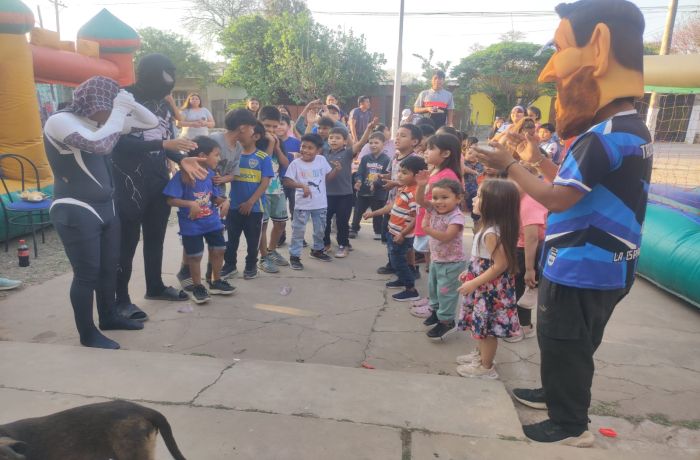 Exitoso festejo por el Día del Niño en la localidad de Arrayanal