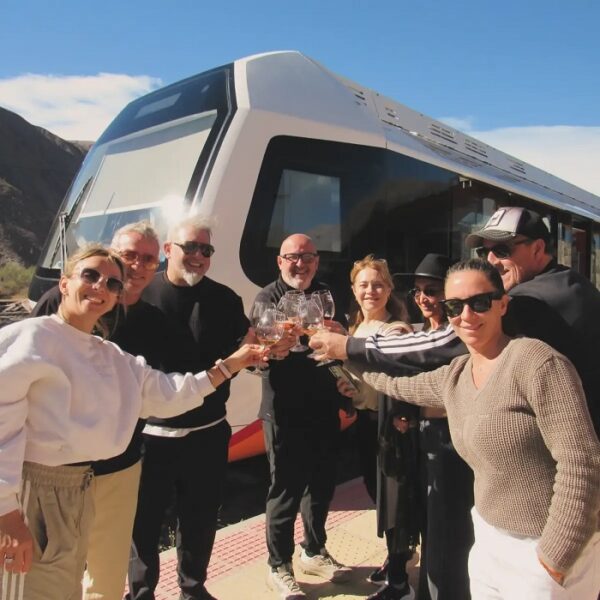 La experiencia enoturistica del Tren Solar tuvo su segunda salida con gran éxito
