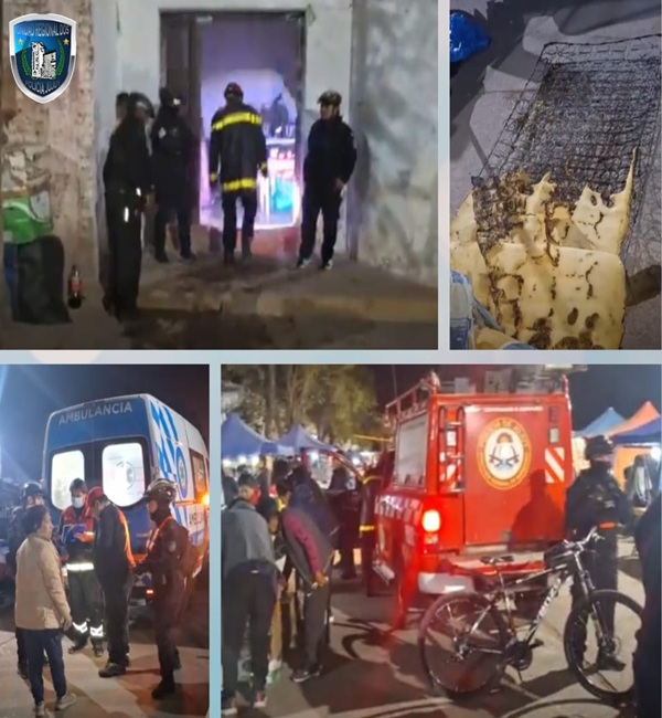 Incendio en un depósito de Palpalá fue sofocado por vecinos y trabajadores