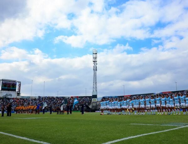 Los Pumas y Australia hicieron vibrar el Estadio 23 de Agosto en una gran jornada deportiva