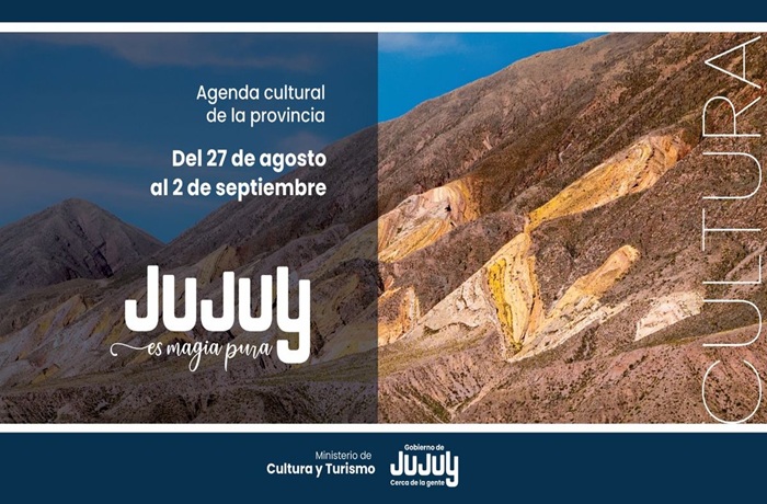 «Cultura en siete días»: Agenda semanal con propuestas en todo Jujuy