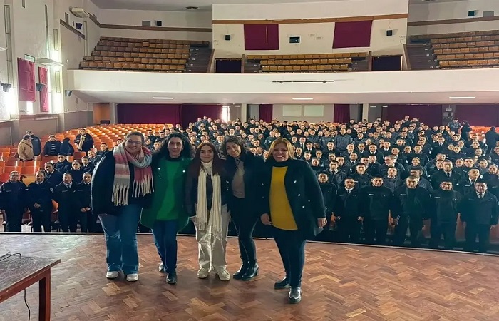 Finalizó la formación en Ley Micaela para cadetes del IUPS
