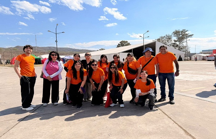 Salud acompaña a adolescentes y jóvenes en la 75° FNE