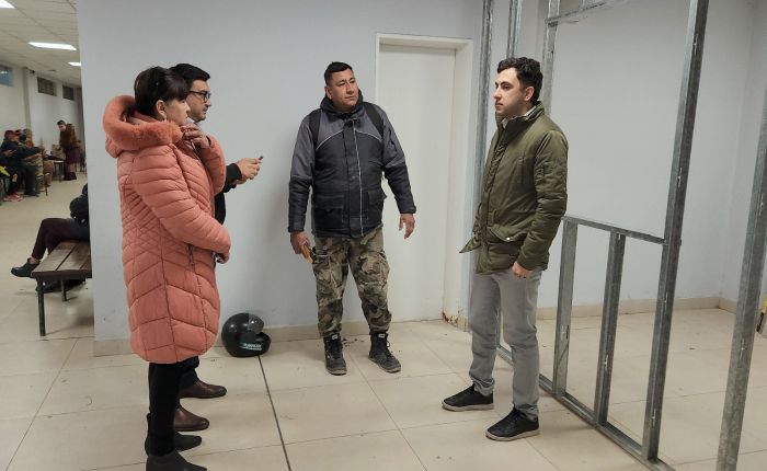 Construyen una nueva oficina del Registro Civil en el Hospital Paterson de San Pedro