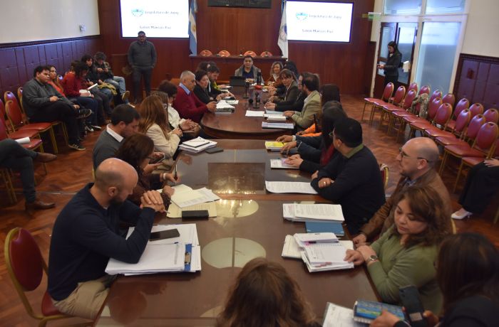 La Comisión de Educación se reunió con la ministra Daniela Teseira