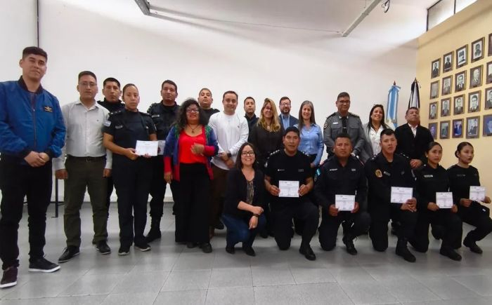 Concluyó la primera capacitación policial sobre el Sistema Penal Juvenil en Jujuy
