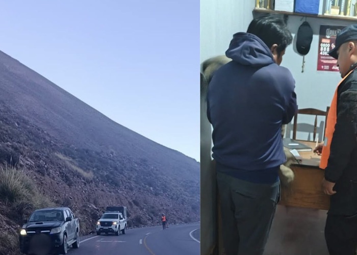 Iba haciendo zigzag por la Ruta 52: Lo frenaron y tenía 1,45 g/l de alcohol