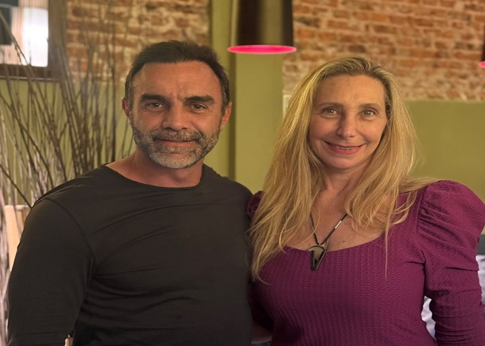 Ezequiel Atauche estuvo con Karina Milei y Martín Menem