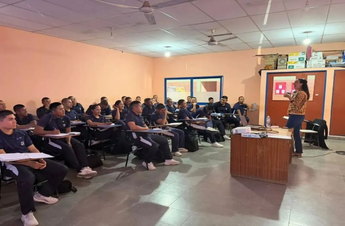 Estudiantes de Seguridad Ciudadana y Penitenciaria se capacitan en Ley Micaela