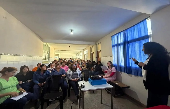 Inició la formación en Ley Micaela para personal de salud y la municipalidad de Yuto
