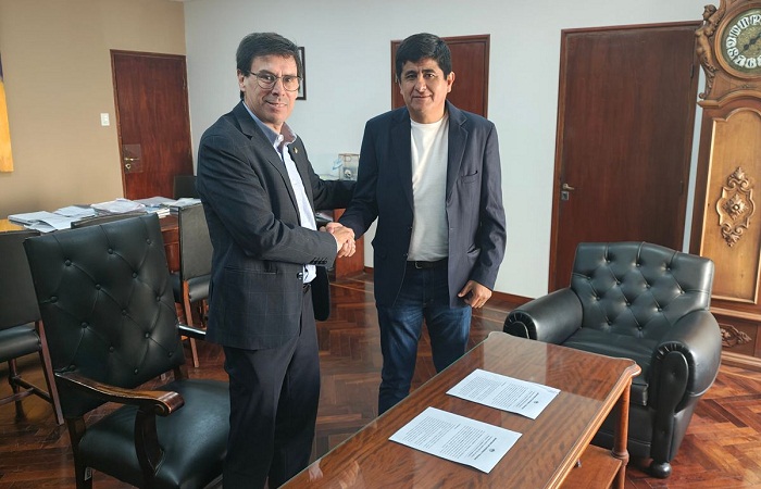 El Ministerio de Hacienda firmó un convenio con el municipio de La Mendieta