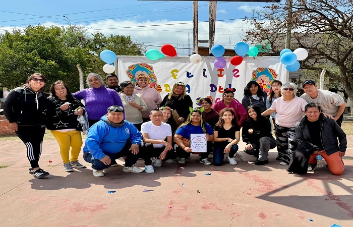 La Mesa Local contra las Violencias compartió una jornada recreativa con las familias del barrio Malvinas