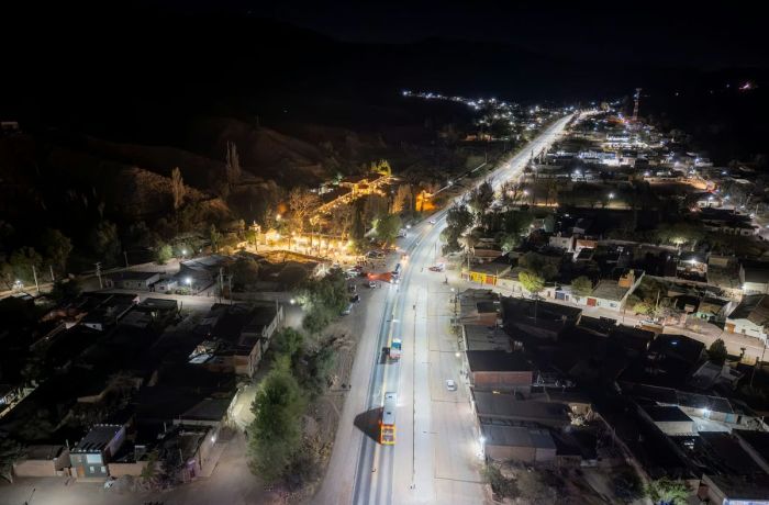 Inauguraron una nueva obra de iluminación en el acceso a…