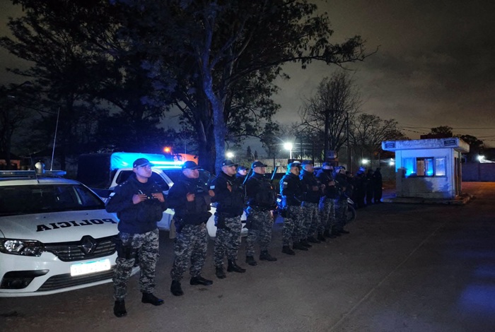 Importante operativo policial en toda la provincia: Hubo aprehendidos, motos robadas y elementos secuestrados