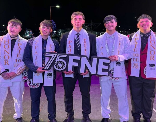 Ciudad Cultural celebró la elección del Paje 10 en el marco de los 75 años de la FNE