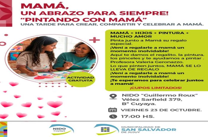 El NIDO Cuyaya celebrará el Día de la Madre con música, teatro, baile y talleres gratuitos