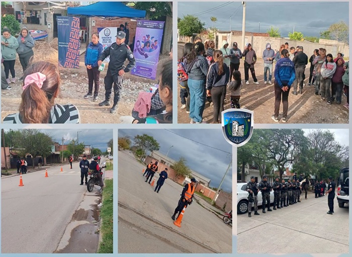 San Pedro: La Carpa Azul Policial llegó al barrio 48&hellip;
