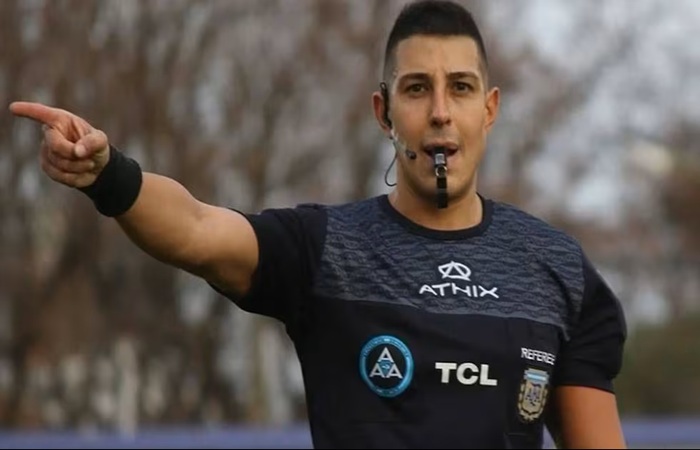 Juan Cruz Robledo será el árbitro de Gimnasia y Esgrima ante San Martín de San Juan