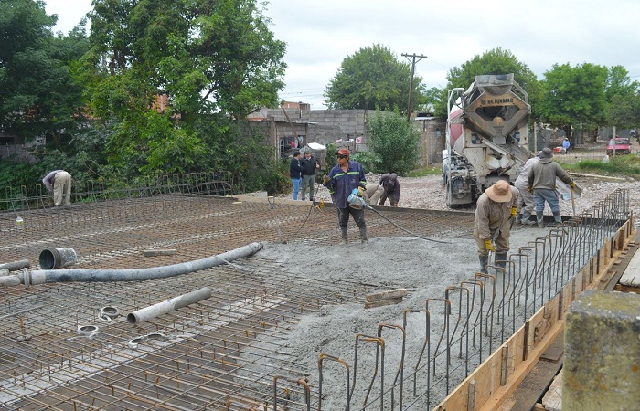 Las obras para el nuevo puente en avenida Snopek alcanzaron el 90% de ejecución