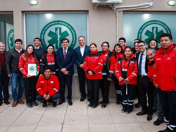 Sadir puso en funcionamiento una nueva base del SAME en las 110 Viviendas de Alto Comedero