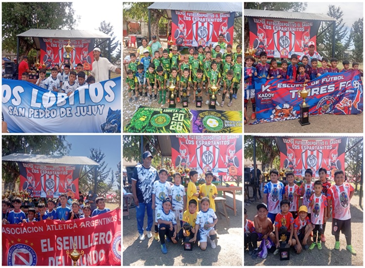 A pulmón y sin apoyo: Vecinos de El Sauzal organizaron un torneo para que los chicos puedan cumplir un sueño