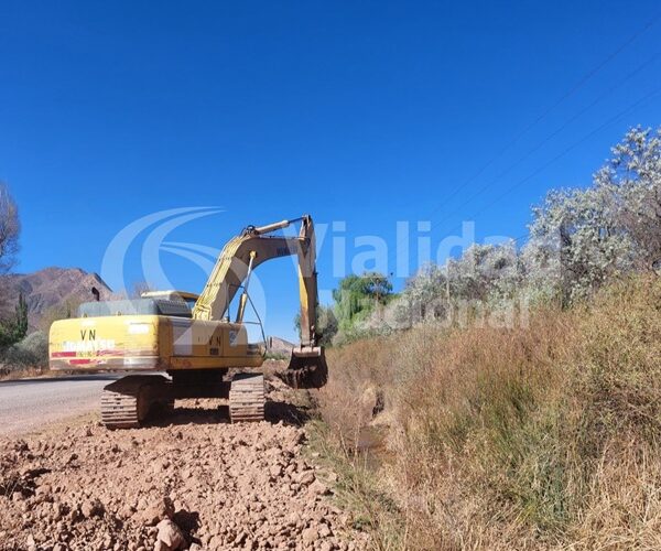 Vialidad Nacional ejecuta trabajos en Jujuy para mitigar los posibles efectos del fenómeno “El Niño” sobre Ruta Nacional 9