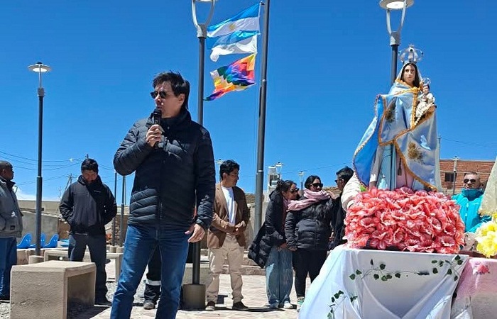 Olaroz Chico celebró la Fiesta Patronal en honor a la Virgen del Rosario